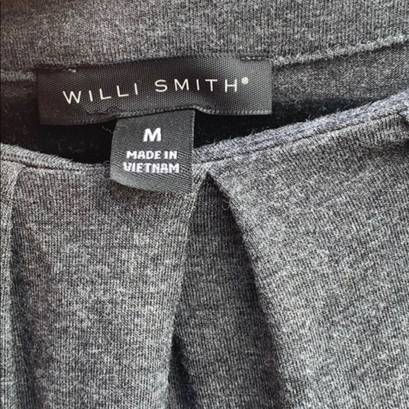Willi Smith gray peplum top - Picture 5 of 5